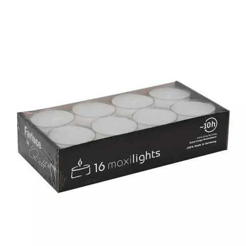 Tea Lights 25x15x6cm - 16 Pieces