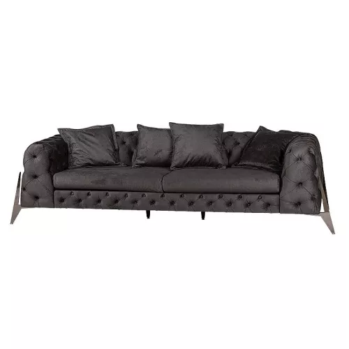 Hazenkamp Gray 3-Seater (115511)