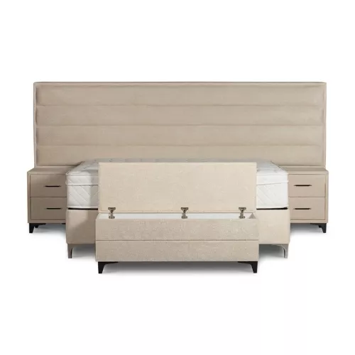 Hazenkamp Cream Bed  (201353)