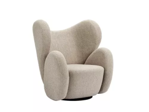Hazenkamp Buffa Armchair with footstool (201837)