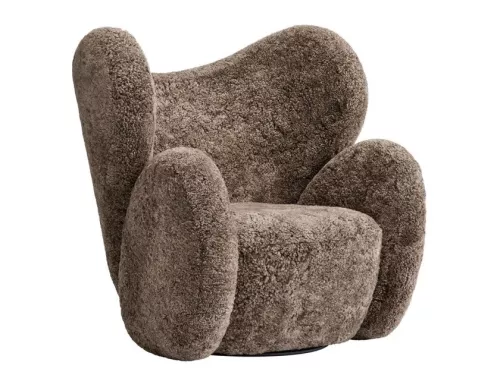 Buffa Armchair with footstool
