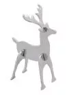 Deco Reindeer 9x18x28cm