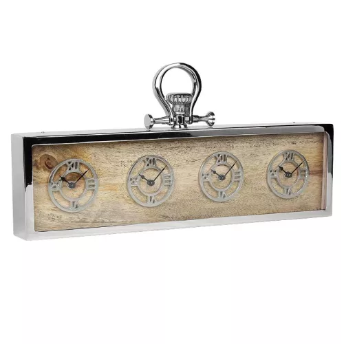 Table Clock Cambria 25x5x52cm